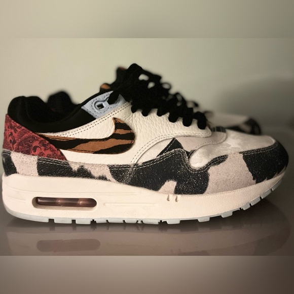 Nike Air Max 1 '87 Great Indoors Sail/Celestine Blue/Picante/Red/Black used - Picture 6 of 12